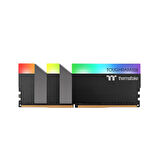  toughram rgb siyah ddr4-3200mhz cl16 16gb (2x8gb) dual bellek kiti