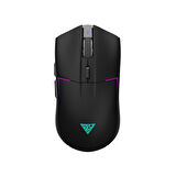 GAMDIAS HADES M3, RGB Aydınlatma, Kablosuz, Bluetooth ve Kablolu Bağlantı, 7 Tuşlu, Şarj Edilebilir, Type-C, Gaming Mouse, 10.000 DPI, Siyah