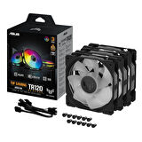 ASUS TUF TR120 REVERSE SOĞUTUCU KASA RADYATÖR FANI TERS HAVA AKIŞI ADRESLENEBİLİR ARGB 120MM 3 IN 1