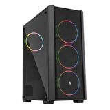 Frisby 500W 4x12cm RGB Fan Mesh ATX Gaming Kasa [FC-9415G]