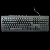  KB-741F, USB Kablolu, Türkçe F,  2 metre Bakır Kablolu, Standart Klavye (Siyah)