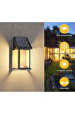 2'li Güneş Enerjili Akıllı Bahçe Lambası Seti - Otomatik Sensörlü, Su Geçirmez
