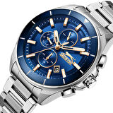 Slazenger SL.09.2393.2.02 Erkek Kol Saati | 10 ATM Su Geçirmez, Çelik Kasa, Lacivert Şıklık