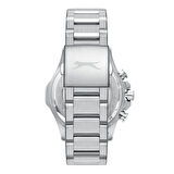 Slazenger SL.09.2482.2.04 Erkek Kol Saati | Sarı Detaylı 44 mm Çelik Güç ve Fonksiyonellik