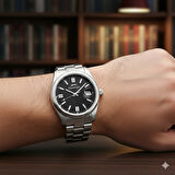 Slazenger SL.09.2513.1.02 Erkek Kol Saati – Siyah Kadran, Çelik Kasa ve Bilezik