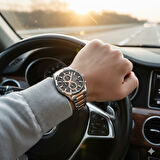 Slazenger SL.09.2515.2.04 Erkek Kol Saati – Çelik Kasa & Kordon, Rose Gold Detaylı