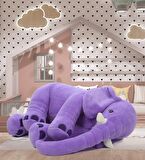 Uyku Arkadaşım Peluş Fil - Büyük Yumuşacık (75 cm)-Sevgiliye HEDİYE