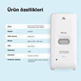Sercair Vision Otomatik Sensörlü Temassız El Dezenfektan Makinası