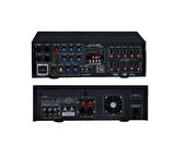 Sline Audio 2x100Watt Stereo Amfi Bluetooth-USB-SD Destekli
