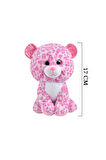 Sevimli Leopar Peluş Oyuncak Hediyelik Uyku Arkadaşı 17 cm