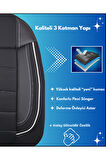 Chevrolet Captiva Araçlara Uyumlu Tam Takım Cover B Model Oto Koltuk Kılıfı Seti