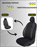 Dacia Logan Araçlara Uyumlu Tam Takım Cover B Model Oto Koltuk Kılıfı Seti