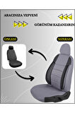 Opel Corsa D Araçlara Uyumlu Tam Takım Cover G Model Oto Koltuk Kılıfı Seti