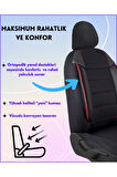 Honda Civic FB7 Araçlara Uyumlu Tam Takım Cover K Model Oto Koltuk Kılıfı Seti