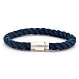 LACİVERT HALAT MIKNATISLI ERKEK BİLEKLİK BT227