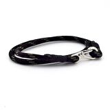 HAKİ YEŞİL SİYAH PARACORD METAL KANCA SARMA ERKEK BİLEKLİK M011C