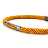 HARDAL SARI İPLİ ANTRASİT METAL MIKNATIS ERKEK BİLEKLİK M028F