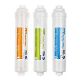 Sulook Kapalı Kasa Su Arıtma Cihazları Uyumlu Nfsli Ön 3'Lü Filtre Seti