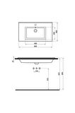 Silver Slim Lavabo 501085 (SLM.L085)