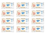 Molfix Yenidoğan Alkolsüz-Parfümsüz 12 x 50 Yaprak 12 Paket Islak Mendil
