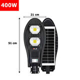 664-ST400 Solar 400 DLS Güneş Enerjili  Bahçe Çevre  Lambası 