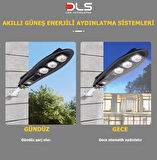 664-ST400 Solar 400 DLS Güneş Enerjili  Bahçe Çevre  Lambası 