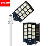 DLS 1200w Solar Güneş Enerjili Profesyonel Led Bahçe Aydınlatması Hareket Sensörlü 684 Ledli