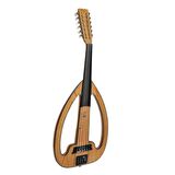 SAZ SLT1-CH Silent Türk Elektro Ud Kestane Gitar Burgulu
