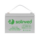 Solinved 12V 100aH Jel Akü