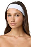 Salvia Dione 2' Li Spor Kadın Erkek Saç Bandı Seti - Pamuk Yazlık İnce Sıkmayan Bandana - Kadın & Erkek Yoga Pilates Bisiklet Saç Bandı Taç - Kadın Günlük Moda Yüz Yıkama Makyaj Kakül Perçem Engelleyici Saç Bandı Bandana Seti Beyaz