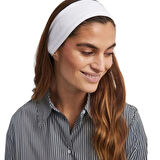 Salvia Dione 2li Spor Kadın Erkek Saç Bandı Seti Elastik Kaymaz İnce Ter Emici Esnek Genç Saç Bandı Bandana Kadın Makyaj Yüz Yıkama Koşu Fitness Yoga Pilates Bisiklet İçin Saç Bandı Taç Kadın & Erkek Atletik Egzersiz 2li Ter Bandı Seti Siyah & Beyaz