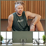 Spor Saç Bandı Sporcu 2li Kombin Erkek Kafa Bandı Headband Tenis Gym Ter Bantı Spor Fitness Saç Bantları Yoga Crossfit Bisiklet Koşu Yürüyüş Erkekler İçin Süper Penye Esnek Canlı Likralı İddia Geniş Alın Bandı 2li Kombin Beyaz - Gri