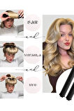 Isısız Maşa Saç Sosisi Kadife Saç Şekillendirici Saç Bugidisi Kadın Isısız Saç Şekillendirme 3lü Heatless Curling Set