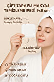 Salvia Dione 5’li Yıkanabilir Makyaj Temizleme Pedi – %100 Pamuk, Çift Taraflı, Sürdürülebilir ve Tekrar Kullanılabilir Cilt Bakım & Makyaj Temizleme Pedi Seti