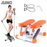 Stepper Direnç Bantlı Ve Ekranlı Fitness Ipli Fitness Egzersiz Spor Aleti
