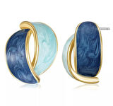 Çift Renkli Döngü Minimal Küpeler