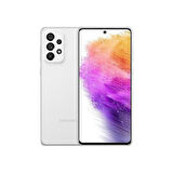 Yenilenmiş SAMSUNG GALAXY A73 128GB -C Kalite- Beyaz