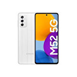 Yenilenmiş SAMSUNG GALAXY M52 128GB -C Kalite- Beyaz