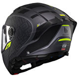 MT Atom 2 FU404SV Destiny C2 Matt Çene Açılır Motosiklet Kaskı