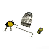 Auvray B-Lock Alarmlı Motosiklet Disk Kilidi 6mm 120 Db Gri