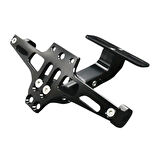 Gear5 CNC Katlanır Plakalık Siyah