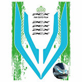 Gogo Far Üstü Film Mavi 001 - Honda PCX (2021-2024)