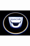 Dacia Araçlar Için Pilli Yapıştırmalı Kapı Altı Led Logo