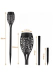 Solar Alev Efektli Bahçe Lambası