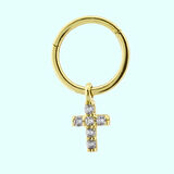 Altın Halka Piercing Hac 14 Ayar