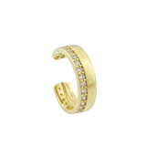 Altın Kıkırdak Küpe 14 Ayar Earcuff Taşlı