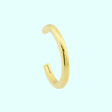 Altın Kıkırdak Küpe 14 Ayar Earcuff Sade