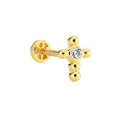 Altın Hac Tragus Piercing 14 Ayar