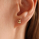 14 Ayar Altın Kedi Küpe Mi Yav