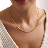 Unisex Kare Forse Yeni 14 Ayar 50 cm